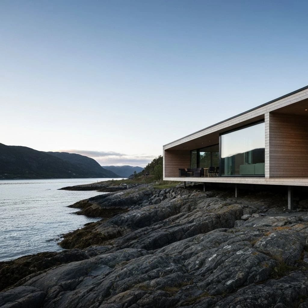 Eksklusiv villa i Holmenkollen med panoramautsikt over Oslofjorden og moderne fasiliteter